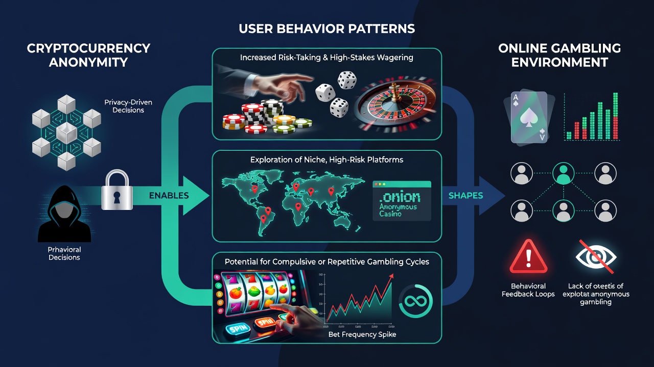 Abstract visualization of blockchain transaction flows overlaid on gambling interface elements