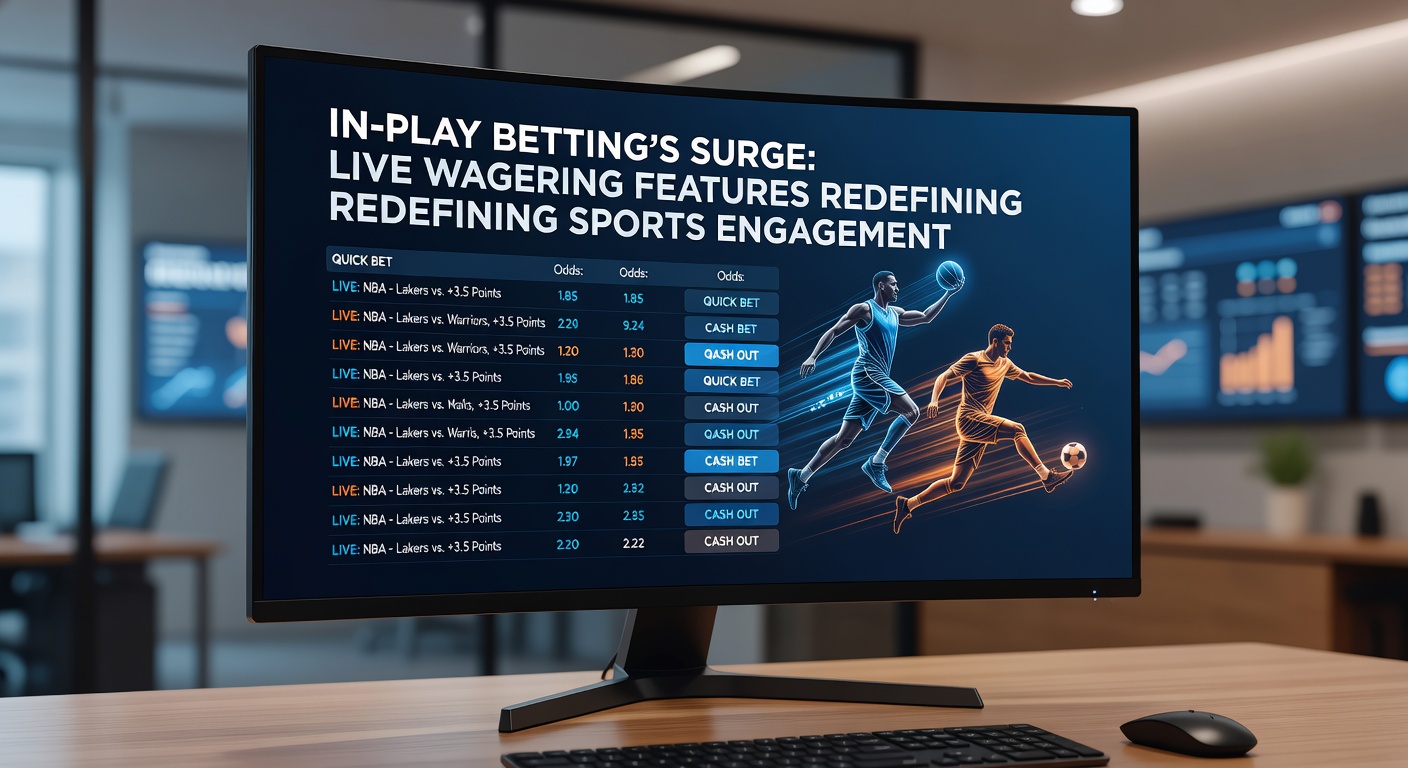 Dynamic graph illustrating the exponential growth of in-play betting volumes across major sports leagues worldwide